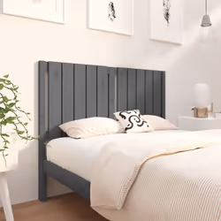 VidaXL 818862 tête de lit et pied de lit Gris