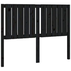 VidaXL 818874 tête de lit et pied de lit Noir