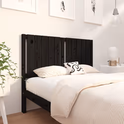 VidaXL 818874 tête de lit et pied de lit Noir
