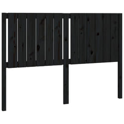 VidaXL 818884 tête de lit et pied de lit Noir