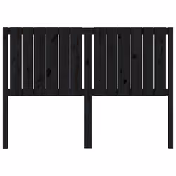 VidaXL 818884 tête de lit et pied de lit Noir - Vue supplémentaire 4