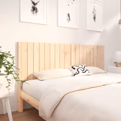 Avec un design à la mode, cette tête de lit en bois classique donne à votre cadre de lit un look complet et convient à n'impo ...