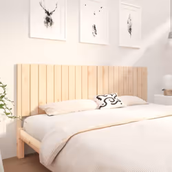 Avec un design à la mode, cette tête de lit en bois classique donne à votre cadre de lit un look complet et convient à n'impo ...