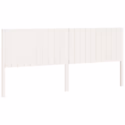 VidaXL 818891, Blanc, Bois de pin, 2055 mm, 100 cm, 40 mm