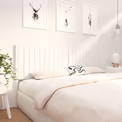 VidaXL 818891 tête de lit et pied de lit Blanc - Vue supplémentaire 4