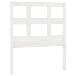 VidaXL 818896 tête de lit et pied de lit Blanc