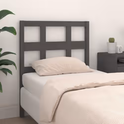VidaXL 818897 tête de lit et pied de lit Gris