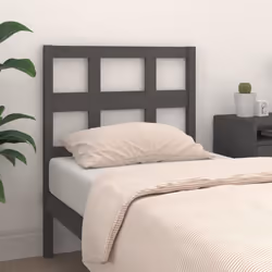 VidaXL 818897 tête de lit et pied de lit Gris