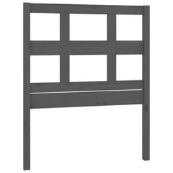 VidaXL 818902 tête de lit et pied de lit Gris