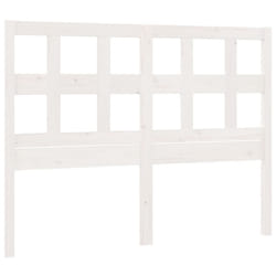 VidaXL 818911 tête de lit et pied de lit Blanc