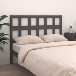 VidaXL 818912 tête de lit et pied de lit Gris - Vue supplémentaire 3