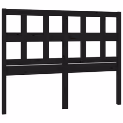 VidaXL 818914, Noir, Bois de pin, 1255 mm, 100 cm, 40 mm