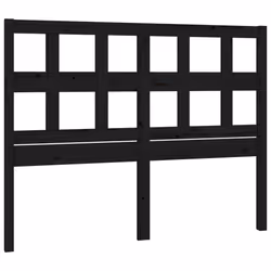VidaXL 818924, Noir, Bois de pin, 1455 mm, 100 cm, 40 mm