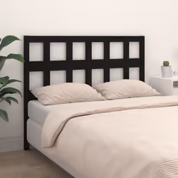 VidaXL 818924 tête de lit et pied de lit Noir