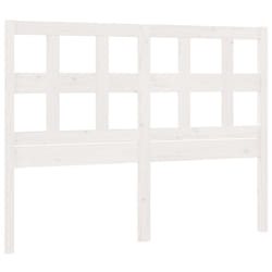 VidaXL 818926 tête de lit et pied de lit Blanc