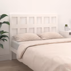 VidaXL 818926 tête de lit et pied de lit Blanc