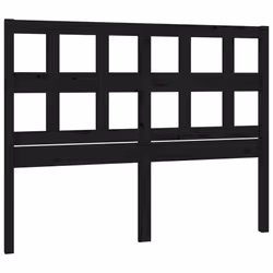 VidaXL 818934, Noir, Bois de pin, 1655 mm, 100 cm, 40 mm