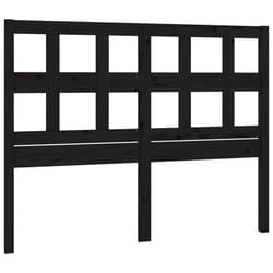 VidaXL 818934 tête de lit et pied de lit Noir