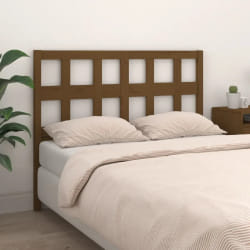 vidaXL Tête de lit 185,5x4x100 cm Bois massif de pin