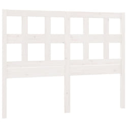 VidaXL 818941 tête de lit et pied de lit Blanc
