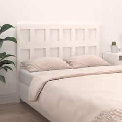VidaXL 818941 tête de lit et pied de lit Blanc