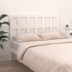 VidaXL 818941 tête de lit et pied de lit Blanc