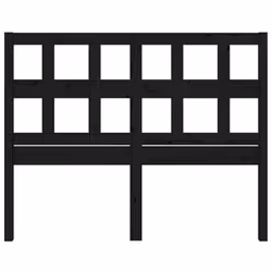 VidaXL 818944 tête de lit et pied de lit Noir - Vue supplémentaire 4