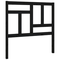 VidaXL 818949 tête de lit et pied de lit Noir