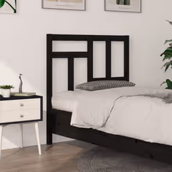 VidaXL 818949 tête de lit et pied de lit Noir