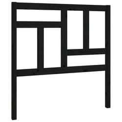 VidaXL 818954 tête de lit et pied de lit Noir