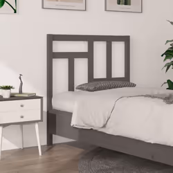 VidaXL 818962 tête de lit et pied de lit Gris