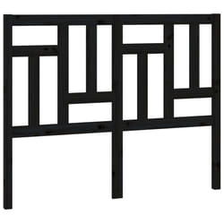 VidaXL 818994 tête de lit et pied de lit Noir