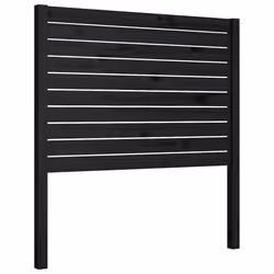 VidaXL 818999, Noir, Bois de pin, 810 mm, 100 cm, 40 mm