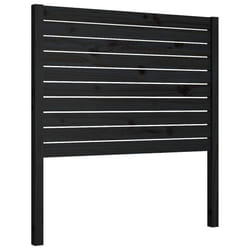 VidaXL 819004 tête de lit et pied de lit Noir