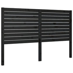 VidaXL 819014 tête de lit et pied de lit Noir