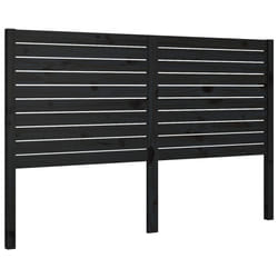 VidaXL 819019 tête de lit et pied de lit Noir