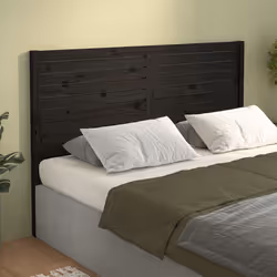 VidaXL 819019 tête de lit et pied de lit Noir - Vue supplémentaire 4