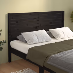 VidaXL 819029 tête de lit et pied de lit Noir
