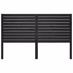 VidaXL 819029 tête de lit et pied de lit Noir