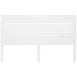 VidaXL 819031 tête de lit et pied de lit Blanc