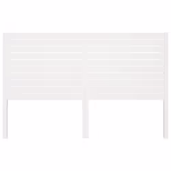 VidaXL 819041 tête de lit et pied de lit Blanc