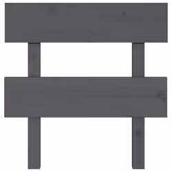 VidaXL 819052 tête de lit et pied de lit Gris - Vue supplémentaire 3