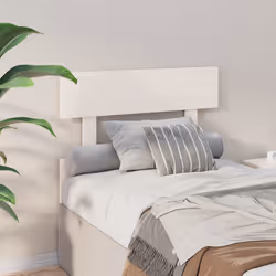 VidaXL 819056 tête de lit et pied de lit Blanc - Vue supplémentaire 4