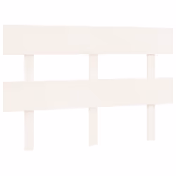 VidaXL 819061, Blanc, Bois de pin, 1240 mm, 81 cm, 30 mm