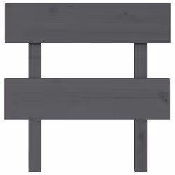 VidaXL 819062 tête de lit et pied de lit Gris