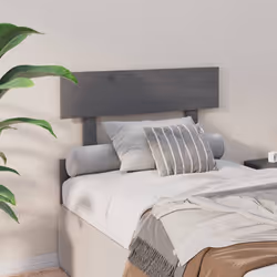 VidaXL 819062 tête de lit et pied de lit Gris - Vue supplémentaire 4