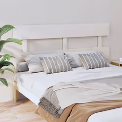 VidaXL 819081 tête de lit et pied de lit Blanc
