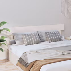 VidaXL 819086 tête de lit et pied de lit Blanc