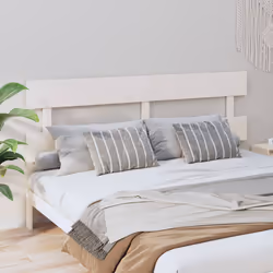 VidaXL 819091 tête de lit et pied de lit Blanc