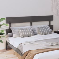 VidaXL 819092 tête de lit et pied de lit Gris